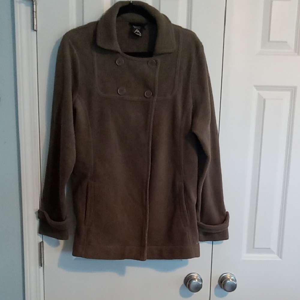 Avalanche Women's Olive Green Pea Coat